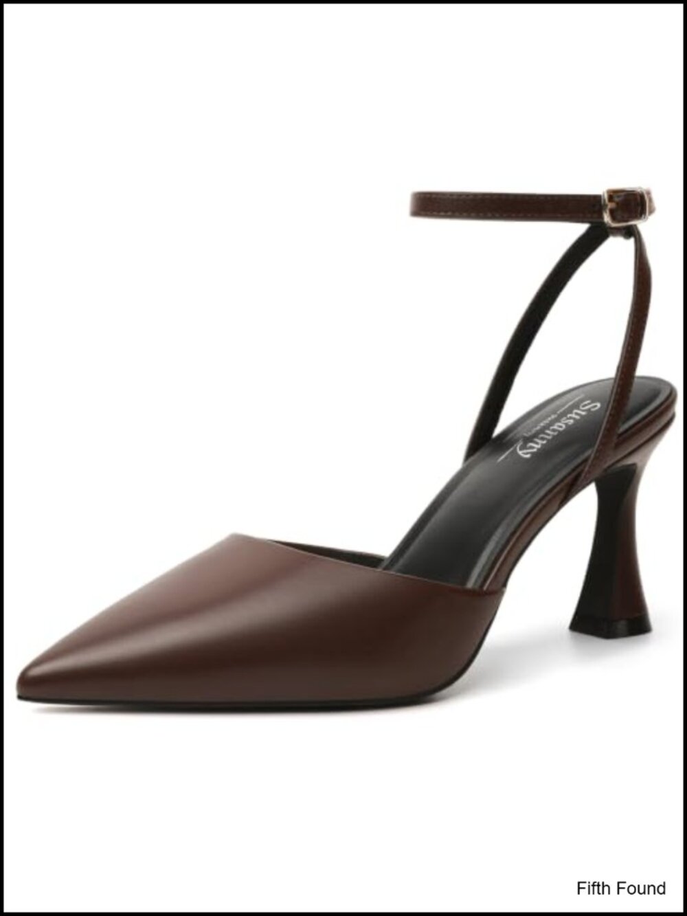 Women's Pointed Toe Strappy Stiletto Pump Heels